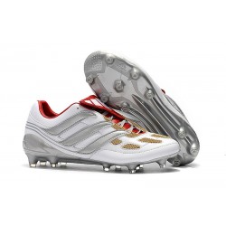 Scarpe Predator Accelerator FG - Argento Oro Rosso
