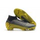 Nike Scarpa Mercurial Superfly VI 360 Elite FG - Nero Grigio Oro