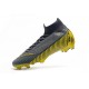 Nike Scarpa Mercurial Superfly VI 360 Elite FG - Nero Grigio Oro