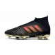 Scarpe Nuovo adidas Predator 18+ FG - Nero Rosso