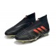 Scarpe Nuovo adidas Predator 18+ FG - Nero Rosso