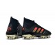 Scarpe Nuovo adidas Predator 18+ FG - Nero Rosso