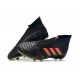 Scarpe Nuovo adidas Predator 18+ FG - Nero Rosso