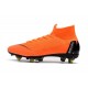 Nike Mercurial Superfly VI 360 Elite SG-PRO AC Arancio Nero
