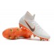 Nike Mercurial Superfly VI 360 Elite SG-PRO AC Bianco Arancio