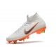 Nike Mercurial Superfly VI 360 Elite SG-PRO AC Bianco Arancio