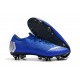 Scarpa Nike Mercurial Vapor 12 Elite AC SG-Pro Blu Argento
