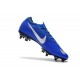 Scarpa Nike Mercurial Vapor 12 Elite AC SG-Pro Blu Argento