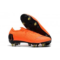 Scarpa Nike Mercurial Vapor 12 Elite AC SG-Pro Arancio Nero
