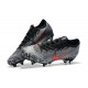 Neymar Scarpa Nike Mercurial Vapor 12 Elite AC SG-Pro Bianco Rosso Nero