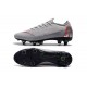 Nike Scarpe Mercurial Vapor XII SG-Pro Anti Clog Grigio Rosso