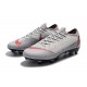 Nike Scarpe Mercurial Vapor XII SG-Pro Anti Clog Grigio Rosso