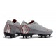 Nike Scarpe Mercurial Vapor XII SG-Pro Anti Clog Grigio Rosso