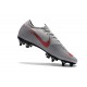 Nike Scarpe Mercurial Vapor XII SG-Pro Anti Clog Grigio Rosso