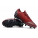 Nike Scarpe Mercurial Vapor XII SG-Pro Anti Clog Rosso Nero