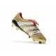 Scarpe Predator Accelerator FG - Oro Bianco Rosso
