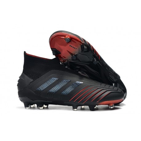 Nuovo Scarpe 2019 adidas Archetic Predator 19+ FG - Nero Rosso