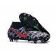 Neymar Nike Phantom Vision Elite DF Anti-Clog SG-PRO Nero Rosso