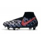 Neymar Nike Phantom Vision Elite DF Anti-Clog SG-PRO Nero Rosso