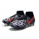 Neymar Nike Phantom Vision Elite DF Anti-Clog SG-PRO Nero Rosso