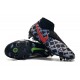 Neymar Nike Phantom Vision Elite DF Anti-Clog SG-PRO Nero Rosso