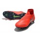 Nike Phantom Vision Elite DF Anti-Clog SG-PRO Rosso Argento