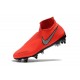 Nike Phantom Vision Elite DF Anti-Clog SG-PRO Rosso Argento