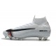 Nike Scarpa Mercurial Superfly VI 360 Elite FG - Argento Nero