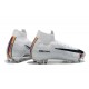 Nike Scarpa Mercurial Superfly VI 360 Elite FG - Argento Nero