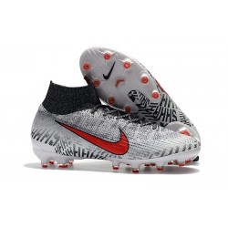 Neymar Nike Mercurial Superfly 6 Elite AG-Pro Bianco Nero Rosso