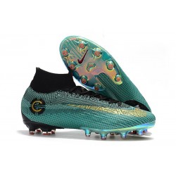 Ronaldo CR7 Nike Mercurial Superfly 6 Elite AG-Pro Blu Oro