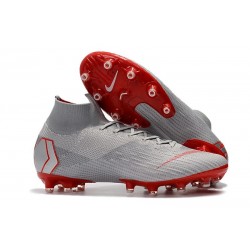 Nike Mercurial Superfly 6 Elite AG-Pro Grigio Rosso