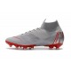 Nike Mercurial Superfly 6 Elite AG-Pro Grigio Rosso