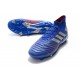adidas Scarpa da Calcio Predator 19.1 FG - Blu Argento