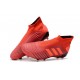 Nuovo Scarpe 2019 adidas Predator 19+ FG - Rosso