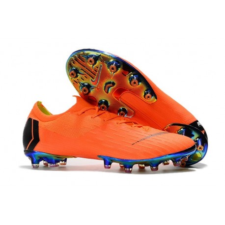 Scarpe da Calcetto Nike Mercurial Vapor XII AG-PRO Arancione Nero