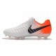 Scarpa da Calcio Nike Tiempo Legend 7 Elite FG - Bianco Arancio